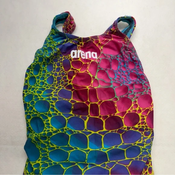 Arena Powerskin ST Next LE OB Aurora Caimano Swimming Tech Suit Size 26 - Picture 3 of 12